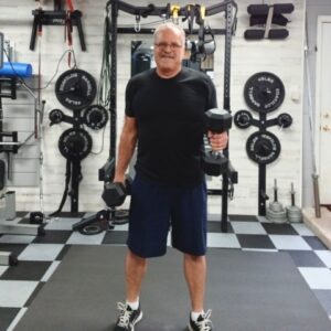 dumbbell hammer curls 
achieving progression in your workout Rrutine